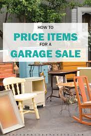 How To Price Items For A Garage Sale Garage Sale Pricing Yard Sale Pricing Garage Sale Organization