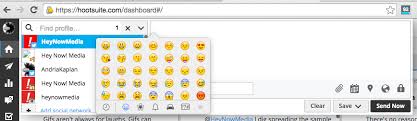 4 drag and drop the emoji icon of your choice into your text. How To Use Emojis In Hootsuite