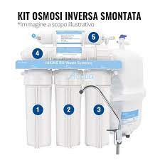 Le membrane per osmosi inversa costano tra 60 e 100 euro, a seconda della loro capacità. Kitro5 Kit Osmosi Inversa Ro A 5 Stadi Smontata Per Amanti Del Fai Da Te Aquatecnica