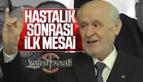 Devlet Bahceli Nin Hastaliktan Sonra Ilk Goruntusu Kamu Saati