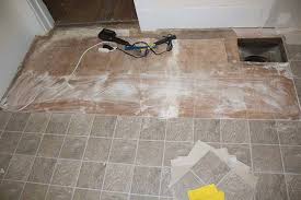 While you can install tile directly on concrete, problems erupt when the concrete cracks or shifts. How To Remove Peel And Stick Floor Tile A Butterfly House