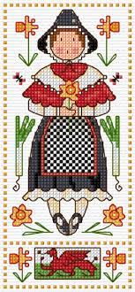 Go cross stitch crazy with our huge selection of free cross stitch patterns! Ljt52c Costume Dolls Wales Costume Dolls Lesley Teare