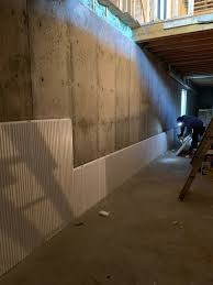 Both extruded or expanded polystyrene have been widely used with success. Right Rigid Foam Board Is Attached To The Interior Surface Of The Basement Walls Building America Solution Center