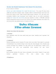 Check spelling or type a new query. Sebutkan Dan Jelaskan Struktur Teks Drama