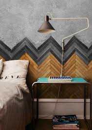 Chambre Avec Tete De Lit En Lames De Parquet Deco Design Deco Maison Mobilier De Salon