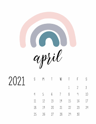 Barbie & chelsea the lost birthday april 16, 2021. Free Printable April 2021 Calendars World Of Printables