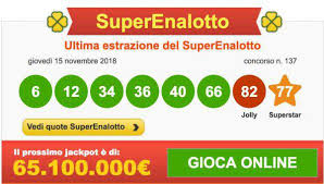 Siete curiosi di scoprire se oggi è la vostra giornata fortunata? Superenalotto E Lotto Ultima Estrazione Numeri Oggi Sabato 17 Novembre