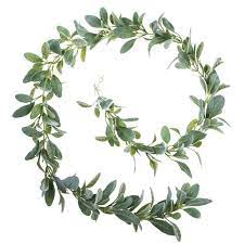 Lamb S Ear Garland Hobby Lobby 1561489 Lambs Ear Lambs Ear Wedding Christmas Decor Inspiration