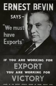 Poster for the Export Council of the Board of Trade (Ernest Bevin) Por
