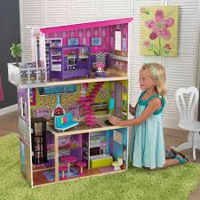 Super Model Dollhouse Wooden Dollhouse Barbie Doll House Kids Doll House