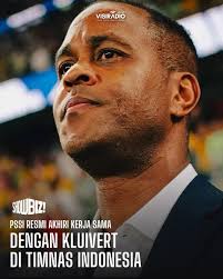 PSSI resmi mengakhiri kerja sama dengan Patrick Kluivert dan tim  kepelatihan asal Belanda dari seluruh level Timnas Indonesia menyusul  kegagalan lolos ke Piala Dunia 2026. “Persatuan Sepakbola Seluruh Indonesia  (PSSI) dan Tim
