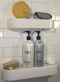 Subway Tile Shampoo Rack For Shower Bathroom Soap Holder Ideas Shower Shelves Tile Shower Shelf Shower Tile