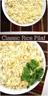Bake for 20 to 25 minutes, until the liquid is absorbed and the rice is fluffy and tender. Classic Rice Pilaf Recipe Recipe Girl