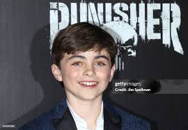 Actor Aidan Pierce Brennan attend the "Marvel's The Punisher" New... News  Photo