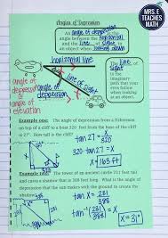 Trig Ratios Inb Pages Teaching Geometry Math Courses Learning Math
