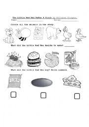 Last updated april 26, 2021. The Little Red Hen Makes A Pizza Esl Worksheet By Cozarapoglou