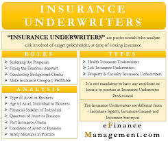 An insurance underwriter analyzes and assesses the risks in providing insurance to individuals and companies, and establishes the pricing of the insurance. Insurance Underwriters Meaning Role Types And More Efm