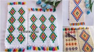 Uzun Kilim Lif Yapimi Nazarca Com Tig Isi Sablonu Kilim Tig Isleri
