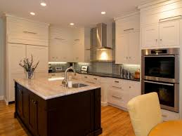 Accommodate for the flooring thickness in your toekicks. Shaker Kitchen Cabinets Pictures Ideas Tips From Hgtv Hgtv