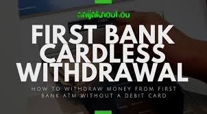 Another very easy and straight forward way to do cardless withdrawal is via the gtbank ussd code 737. First Bank Cardless Withdrawal How To Get Money Without Atm Card