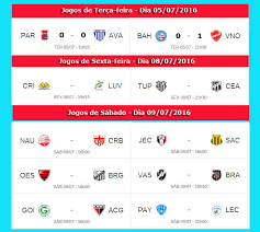 Jogos da rodada, jogos de hoje pelo campeonato, resultados ao vivo atualizados minuto a minuto. Confira Os Jogos De Hoje E Todos Da 15Âª Rodada Da Serie B Do Brasileirao Jornal Da Midia