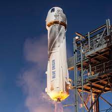 Jeff bezos will be flying to space on the first crewed flight of the new shepard, the rocket ship made by his space company, blue origin. Jeff Bezos Says Blue Origin Not Amazon Is His Most Important Work