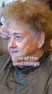 Getting a fresh haircut always brings a spark of joy, and today we got to  hear a beautiful story about her late husband, Bob, from Canada. Moments  like these remind us that