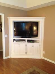 Built In Corner Tv Cabinet Counter Refinished Cabinet Custom Headboard Custom Bedroom Cabinet Corner Tv Cabinets Corner Media Cabinet Home