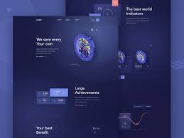 Bitcoin Is The Future Wheel Of Fortune Year Crypto Landing Page Interactive Design Landing Page Website Template Design