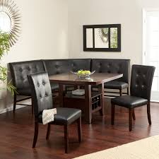 Layton Espresso 6 Piece Breakfast Nook Set Wit202 Corner Dining Table Breakfast Nook Furniture Kitchen Table Settings