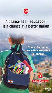 Rue john kennedy, jisr el bacha, beirut, lebanon. Promote Bank To School Arcenciel