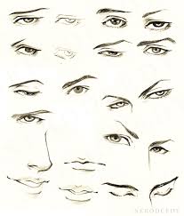 Anime eyes reflections and pupils line drawing. Tutorial Eyes Male For Manga By Nekodeedy Doesn T Seem Real Manga To Me Though Eye Drawing Tutorials Eyes Drawing Guy Drawing