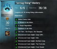 It was first announced at pax south on january 24th, 2015. Gw2 Jormag Rising Achievements Guide Guildjen