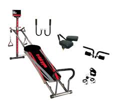 Total Gym Titanium Bundle With 4 Dvds And Exercise Flip Chart