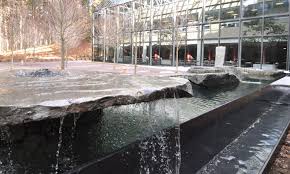 negative edge water feature with found art stones oracle bedford ma raised pools water water features pinterest