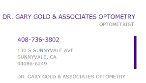 Maybe you would like to learn more about one of these? 1598936585 Npi Number Dr Gary Gold Associates Optometry Sunnyvale Ca Npi Registry Medical Coding Library Www Hipaaspace Com C 2021