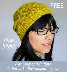 Diamond Knitting Patterns