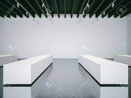 Suchergebnis auf amazon de fur schwarze decke. Leere Weisse Galerie Innenraum Mit Betonboden Und Schwarze Decke Lizenzfreie Fotos Bilder Und Stock Fotografie Image 46064271