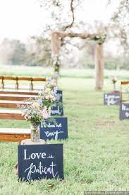 Outdoor Wedding Ceremony Decor Love Quotes As Aisle Markers Amy Wedding Ceremony Decorations Wedding Aisle Decorations Wedding Ceremony Decorations Outdoor