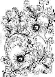 Eine krankenschwester fand den kleinen stoffhasen und nahm ihn mit zu einem blutspendetermin. Free Printable Floral Coloring Page Ausmalbild Freebie Brandmalerei Muster Holz Gravieren Vorlagen Pyrographie Ideen