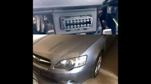 The diagnostic port for the 1993 subaru impreza is found on the left side of the kick panel. Subaru Legacy 2006 Obd2 Port Location Youtube