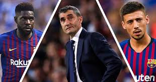 Statistics of current season samuel umtiti Valverde Wouldn T Say Whom He Prefers In Defence At The Moment Umtiti Or Lenglet Tribuna Com