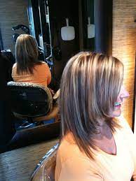 Best Hair Color For Graying Brunette Best Hair Color To Cover Gray At Home Check More At Http Www F Gray Hair Highlights Blending Gray Hair Grey Hair Color