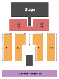 Citadel Country Spirit Seating Charts For All 2019 Events