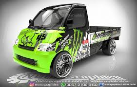 Download now cutting sticker mobil grand max pick up terbaru sobat. Modifikasi Mobil Grand Max Pick Up Radea