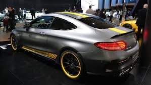 Mercedes Amg C63 Coupe Launches With Dtm Styled Edition 1 W Video Mercedes Amg Sports Cars Luxury Amg