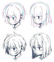 Female Hairstyle Drawing Hair Reference Hairstyle Drawing Reference Female Drawing Hair Tutorial Cartoon Hair Anime Boy Hair
