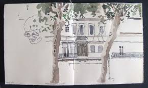 Urban Sketchers France La Rencontre A Sete C Que C Etait Chouette Voyage Aquarelle Croquis Urbain Carnets De Voyage