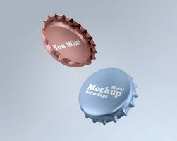 2 Free Metal Caps Mockups Psd In 2020 Mockup Psd Mockup Metal Bottles