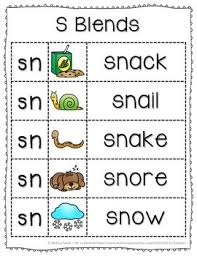 Sn Blend Anchor Chart Practice Click File Print